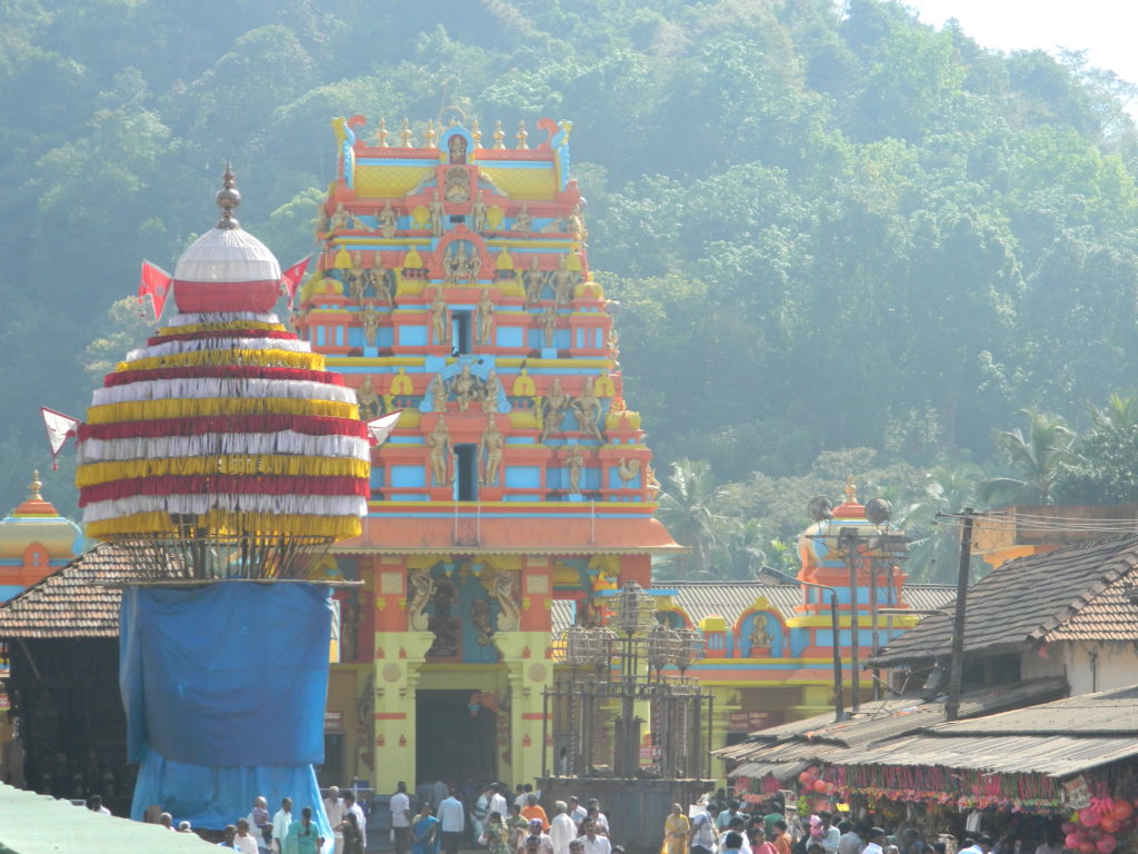 The stunning view of Kukke Subramanya Temple