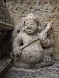 Lord of Riches's idol at the Lakshmi Kuberar Temple