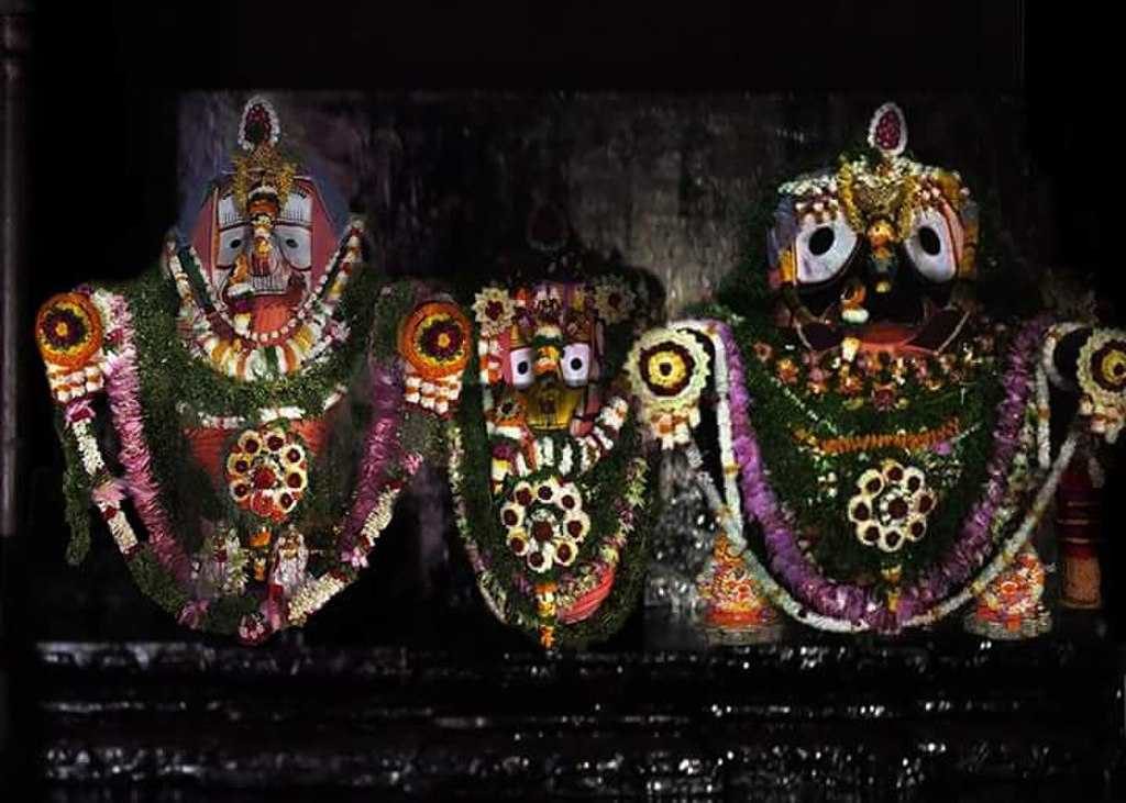 Lord Jagannath, Balarama and Subhadra idols