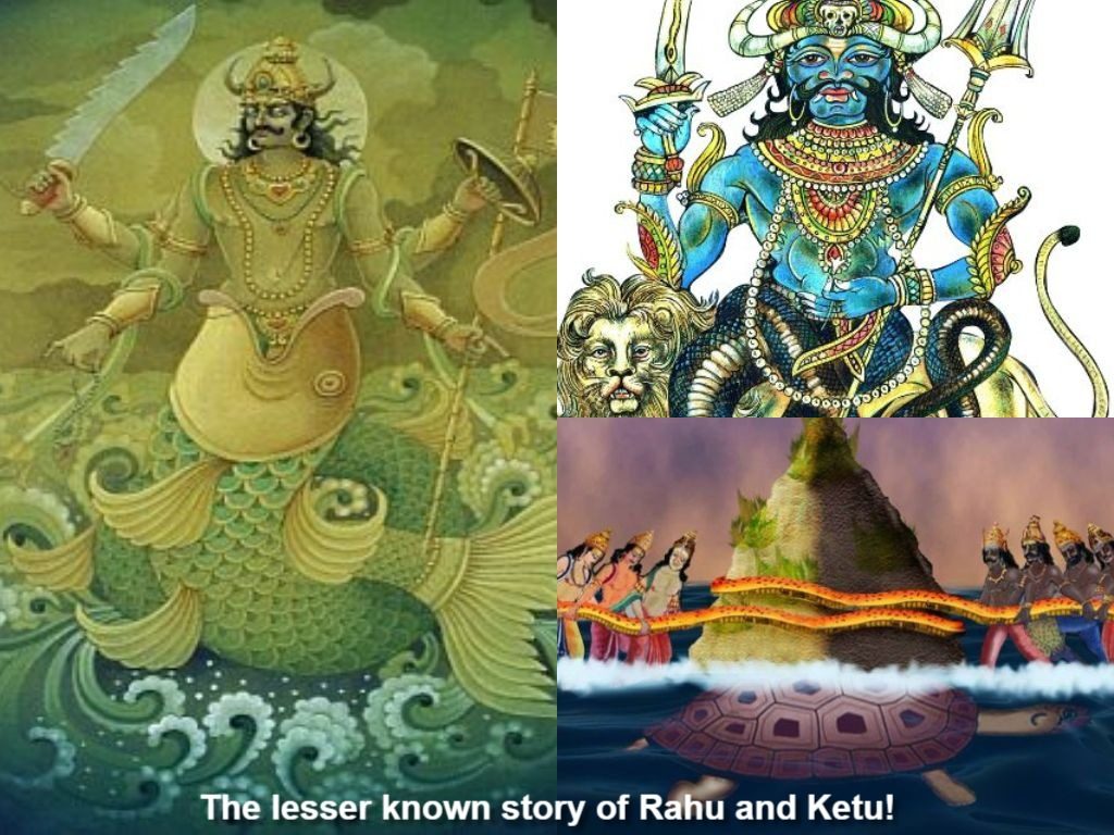 Ketu is a fictitious graha and is the south node of the moon