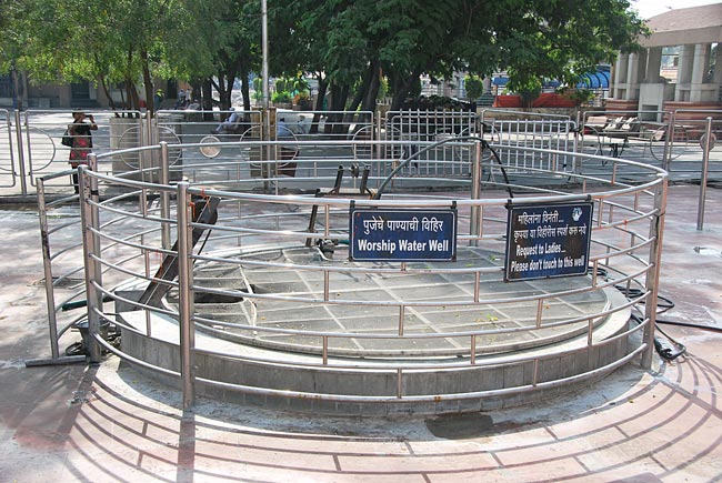 The well inside the temple
