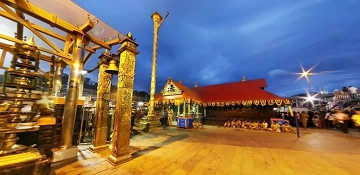 Sabarimala temple in Kerala