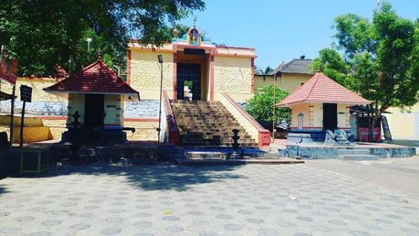 A panoramic view of Achankovil Sree Dharmasastha temple