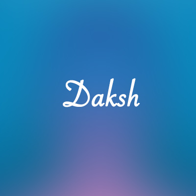 Baby Vedic Name-Daksh - Jothishi