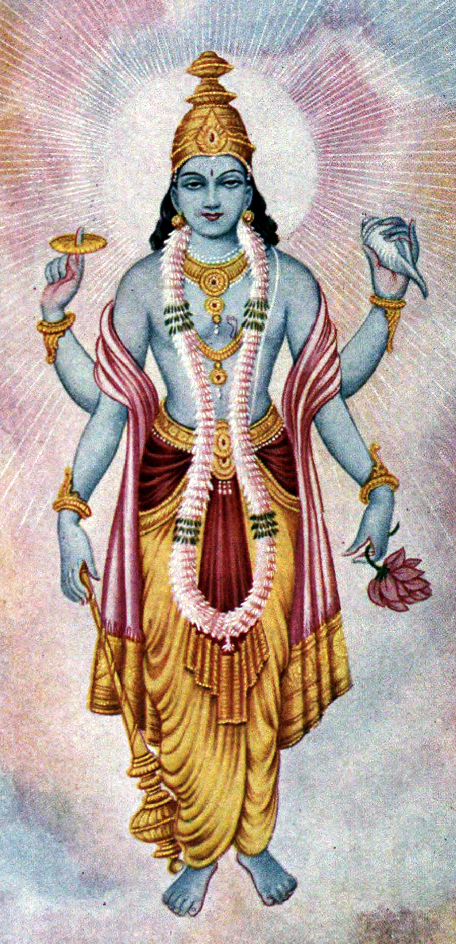 An image of Lord Narayana
