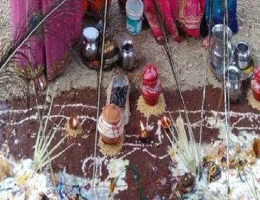 Gowardhan Puja celebration in Kartika month