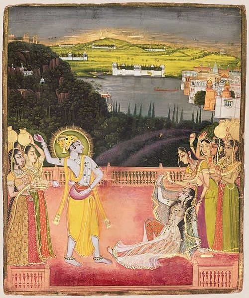 Radha and Krishna 