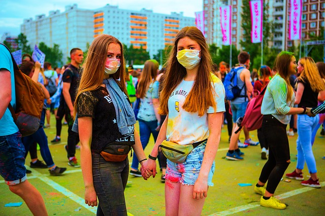 Holi Festival in Moscow