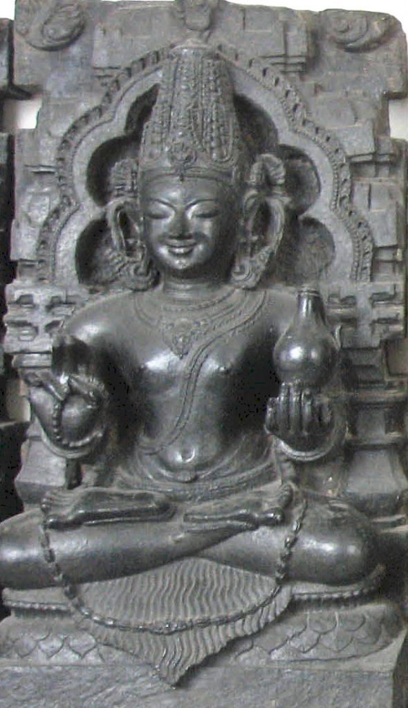 The idol of Lord Shukra