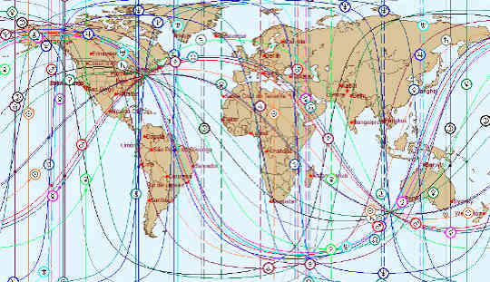 Astrocartography - Location Searching Software