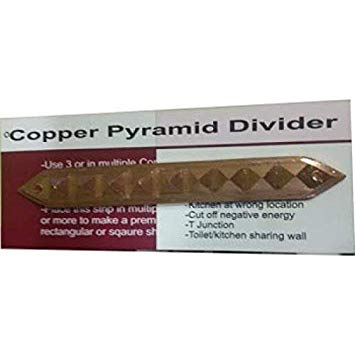 Copper Pyramid Divider