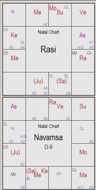 Navamsa Birth Chart