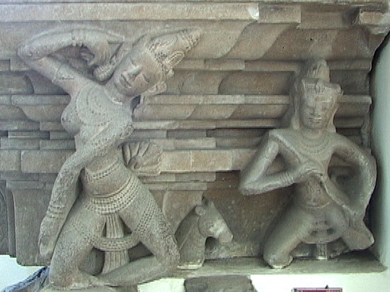 Aprsara With A Gandharva