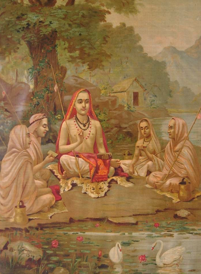 Painting Of Adi Shankara