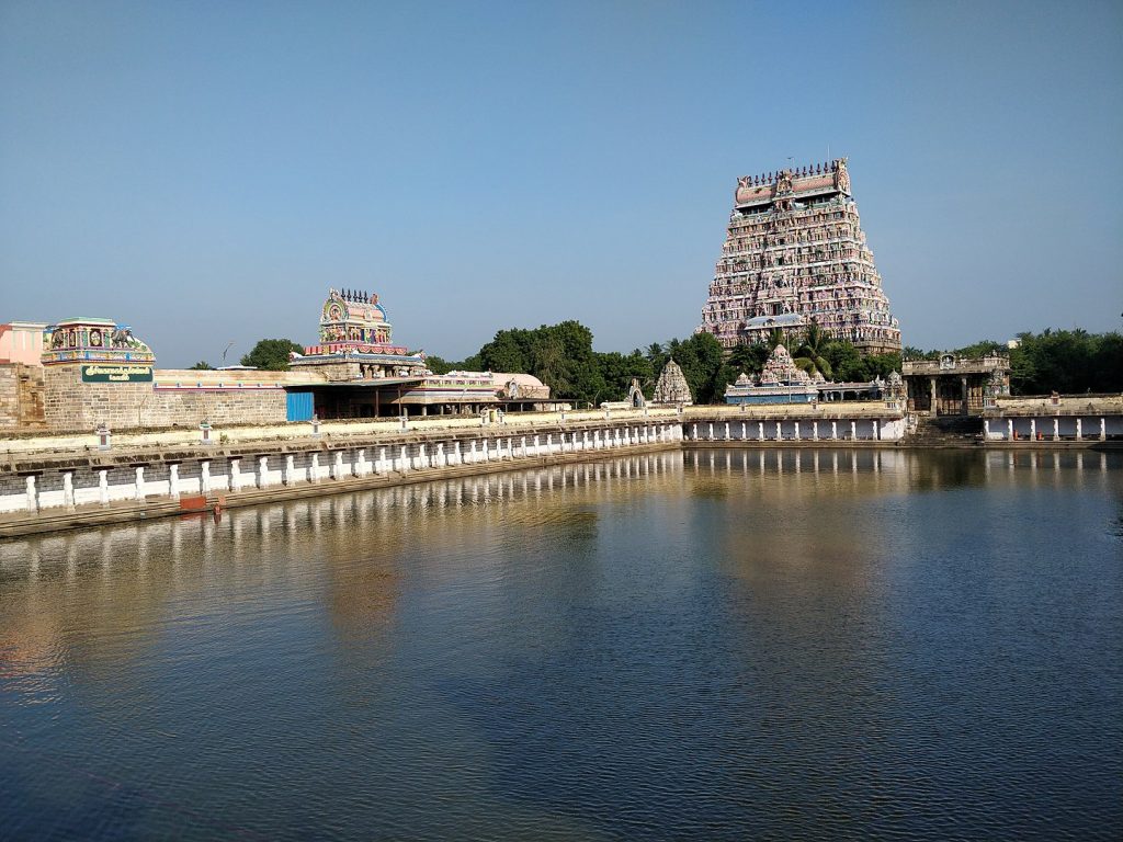 The Temple Tank/Pond In Nataraja Temple Chidambaram