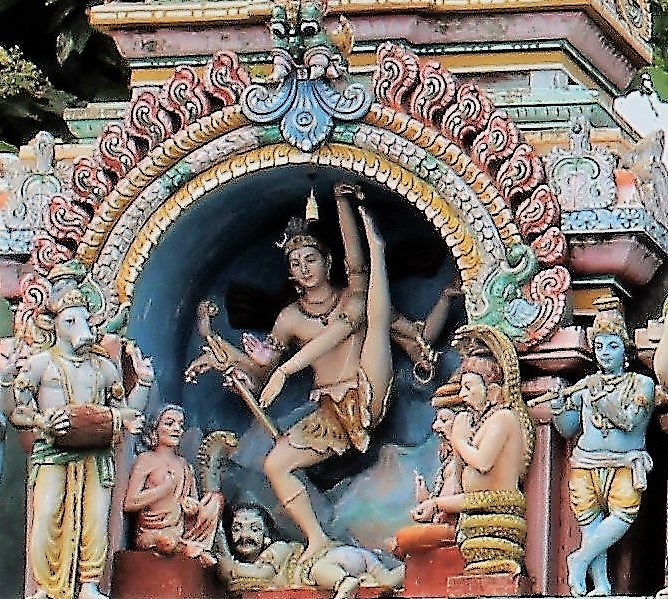 Lord Shiva's Dance Depicted In The Vadaranyeswarar Temple Thiruvalangadu 
