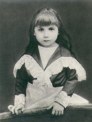 Mira Alfassa As A Child