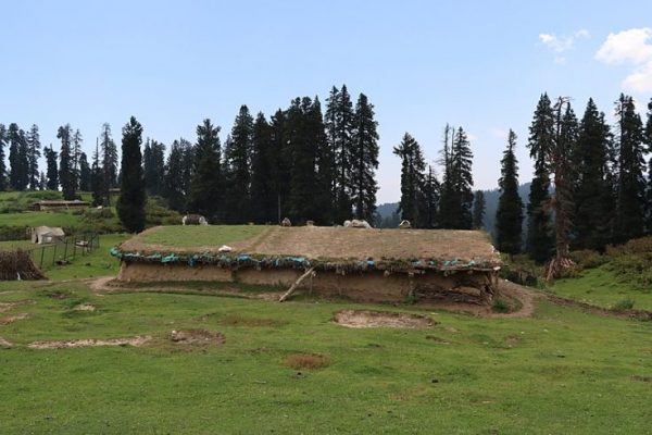 Traditional Mud House in Kashmir 