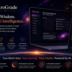 AI astrology reading a Vedic birth chart